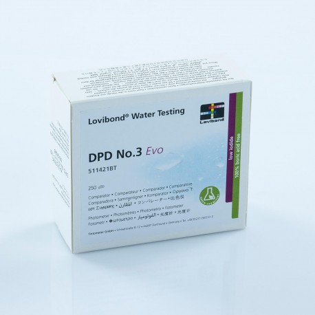 Tablety DPD No. 3 Evo, Chlor celkový, 250 ks